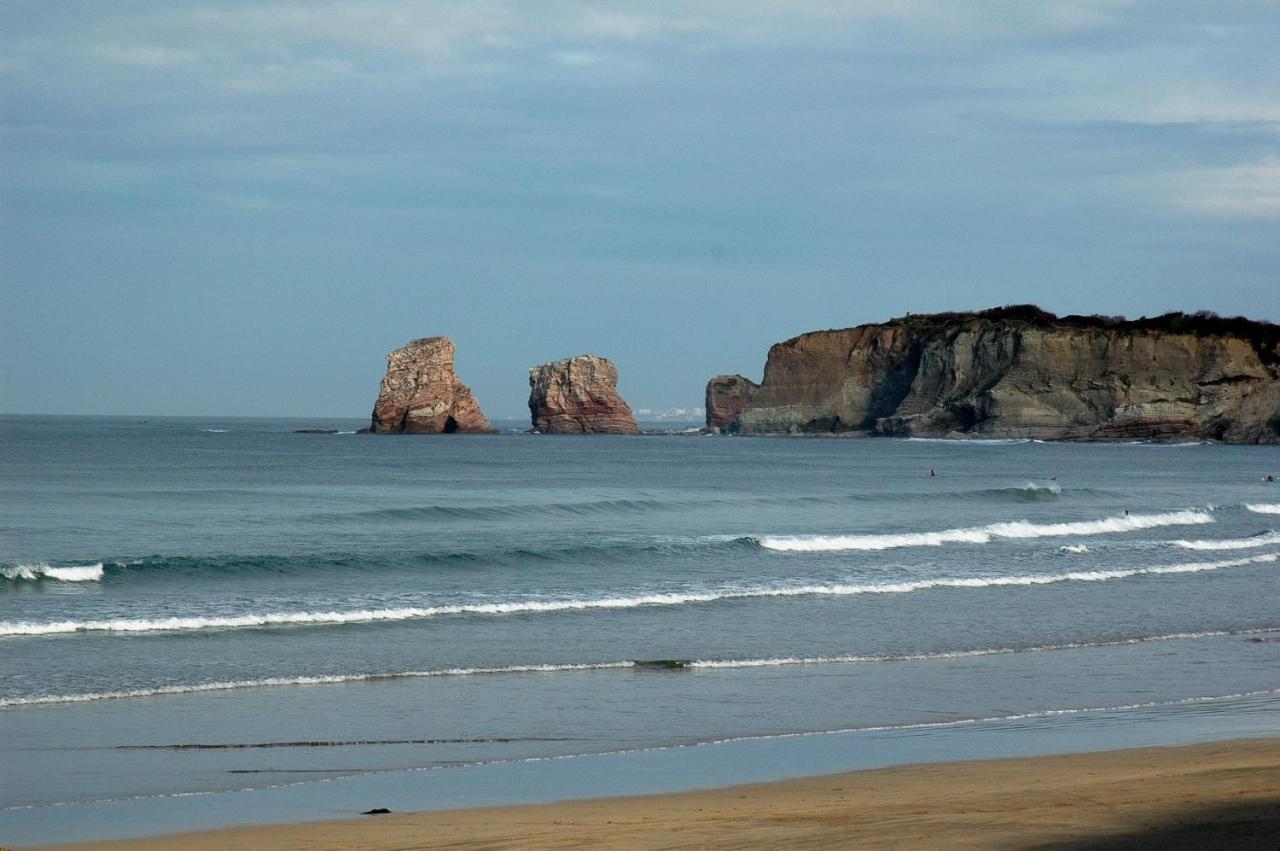 Hendaye-Plage A 200M De La Plage Lägenhet Exteriör bild